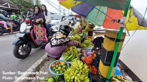 wilayah macet saat nataru di banjarmasin